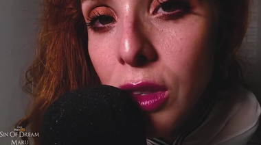 Рыжая красотка томно стонет, облизывая анальную затычку в сольнике ACMP