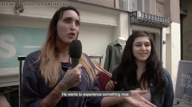 Сваха сводит для ебли высокого немца с незнакомкой с улицы