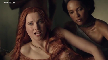 Нарезка с голыми актрисами и сценами секса из сериала «Спартак»