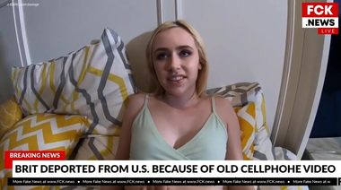 Британец дрючит фиктивную жену на домашку и попадает на ТВ