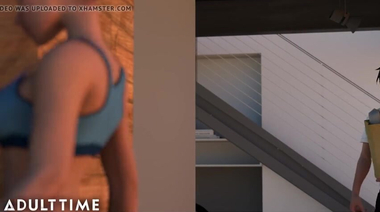 3Д мульт с кунилингусом и еблей грудастой фитоняшки