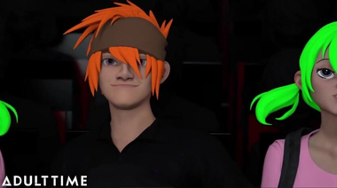 Студенты красиво трахаются до кремпая в 3Д хентае