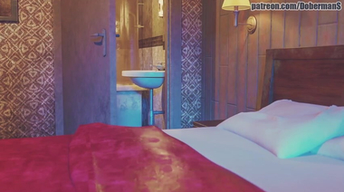 Муж шпионит на скрытку за изменой жены с двойным проникновением от негров