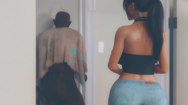 Медсестра минетит хуй и трахается с негритосом бомжом после ДТП