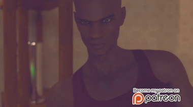 Сучка глотает черный хуй и ебется на бильярдном столе, пока парень спит