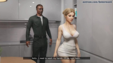 Верная жена чпокается с черным мастером ремонта, пока муж в командировке