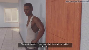 Училка на столе истекает спермой из щелей после двойного проникновения от негров