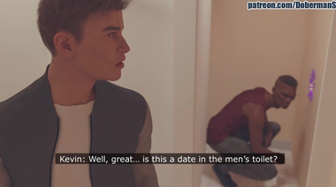 Чел выебал девушку друга в туалете через глорихол при кенте