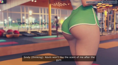 Тренер отодрал фитоняшку в рот и киску в душевой спортзала