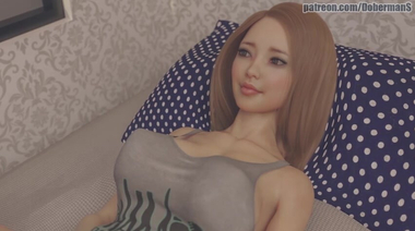 Красотка с недотрахом сосет хуй и ебется до кремпая со спящим мужем сестры