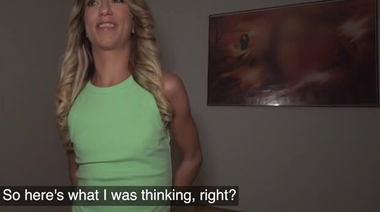 Француженка Меган Лопес делает французский минет чешскому пикаперу